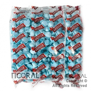 MERENGUE SUPERMINI CELESTE 24PAQX 100GR